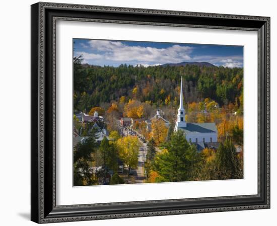 Stowe, Vermont, USA-Alan Copson-Framed Photographic Print