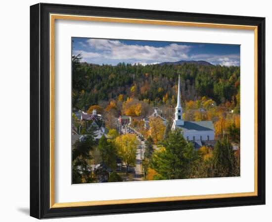 Stowe, Vermont, USA-Alan Copson-Framed Photographic Print