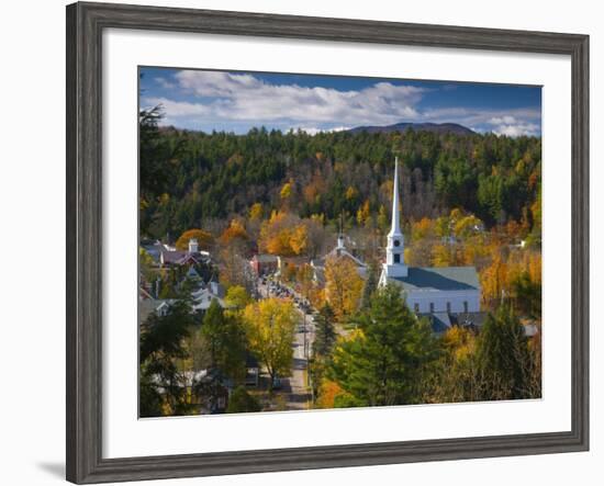 Stowe, Vermont, USA-Alan Copson-Framed Photographic Print