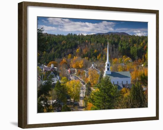 Stowe, Vermont, USA-Alan Copson-Framed Photographic Print