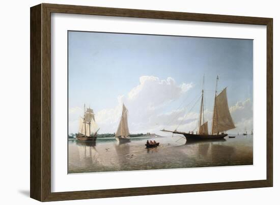 Stowing Sails, 1858-Arnold Boonen-Framed Giclee Print