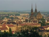 Cathedral and Skyline of the City of Brno in South Moravia, Czech Republic, Europe-Strachan James-Photographic Print