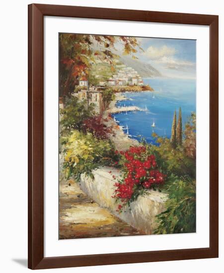 Strada del Mazzo-Peter Bell-Framed Art Print