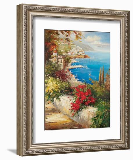 Strada del Mazzo-Peter Bell-Framed Premium Giclee Print