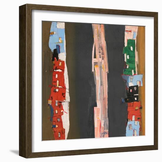 Strada-Mohammed Jassim Al-Zubaidi-Framed Art Print