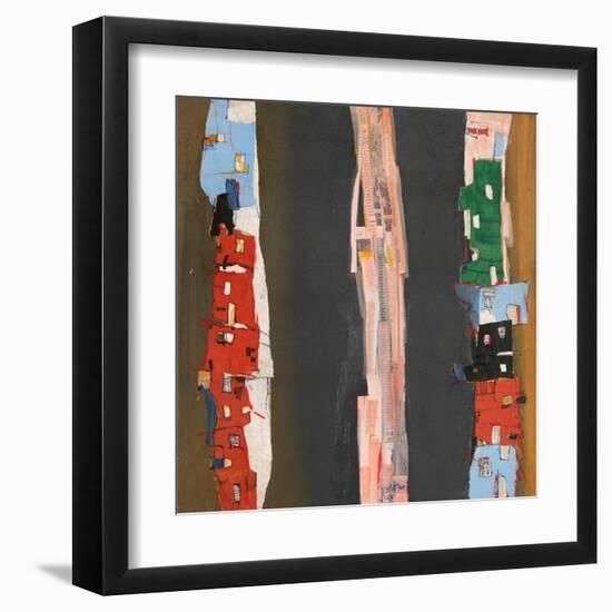 Strada-Mohammed Jassim Al-Zubaidi-Framed Art Print