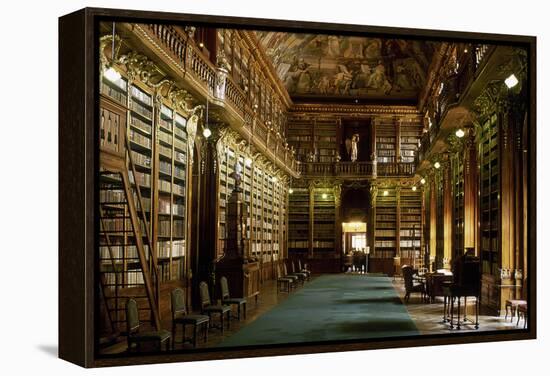 Strahov Monastery, Library, Prague, Czech Republic-null-Framed Premier Image Canvas