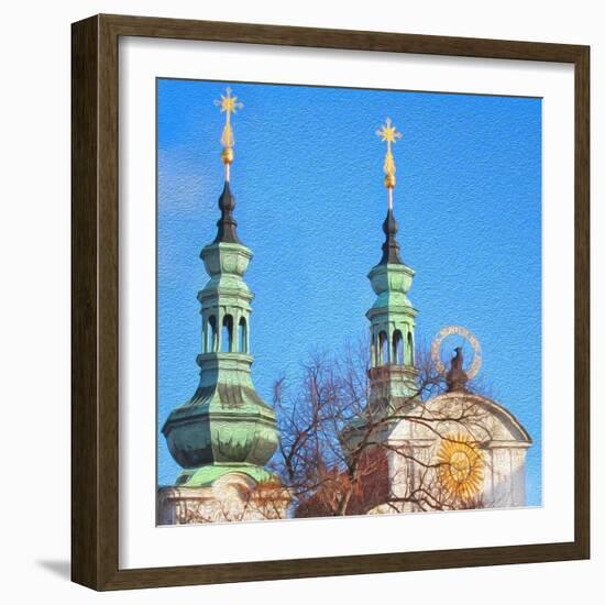 Strahov Monastery-Tosh-Framed Art Print