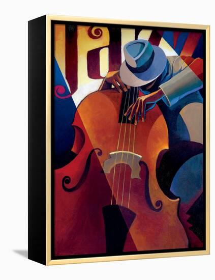 Straight Ahead-Keith Mallett-Framed Stretched Canvas