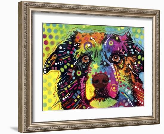 Straight Aussie-Dean Russo-Framed Giclee Print