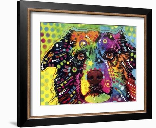 Straight Aussie-Dean Russo-Framed Giclee Print