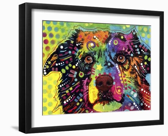 Straight Aussie-Dean Russo-Framed Giclee Print