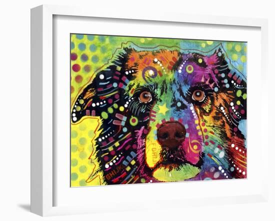 Straight Aussie-Dean Russo-Framed Giclee Print