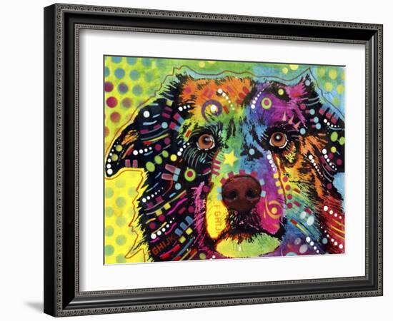 Straight Aussie-Dean Russo-Framed Giclee Print