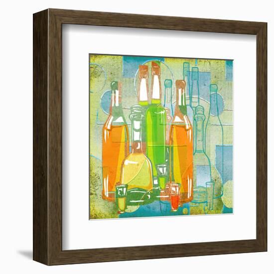 Straight In Mixed-Rachel Travis-Framed Art Print