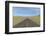 Straight paved road, Bayandalai district, South Gobi province, Mongolia, Central Asia, Asia-Francesco Vaninetti-Framed Photographic Print