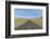 Straight paved road, Bayandalai district, South Gobi province, Mongolia, Central Asia, Asia-Francesco Vaninetti-Framed Photographic Print