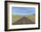 Straight paved road, Bayandalai district, South Gobi province, Mongolia, Central Asia, Asia-Francesco Vaninetti-Framed Photographic Print