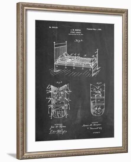 Strait Jacket Patent-Cole Borders-Framed Art Print