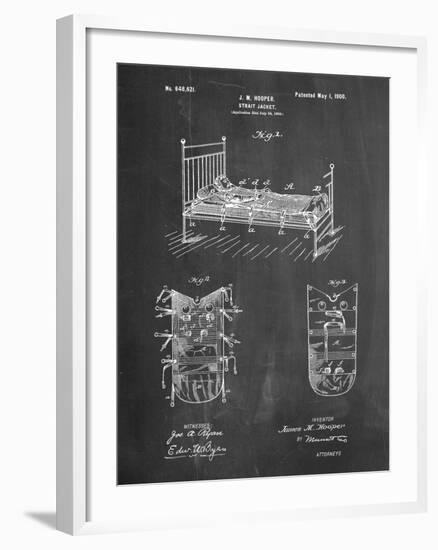 Strait Jacket Patent-Cole Borders-Framed Art Print