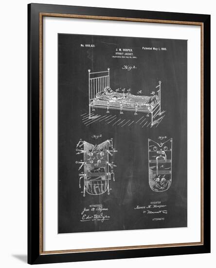 Strait Jacket Patent-Cole Borders-Framed Art Print