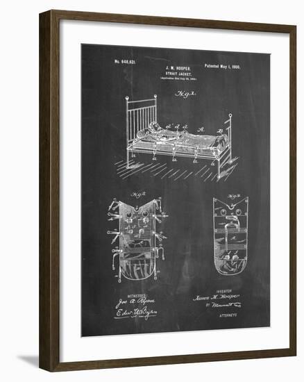 Strait Jacket Patent-Cole Borders-Framed Art Print