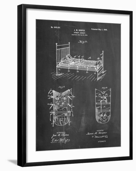 Strait Jacket Patent-Cole Borders-Framed Art Print