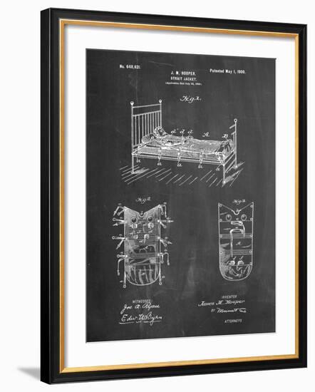 Strait Jacket Patent-Cole Borders-Framed Art Print