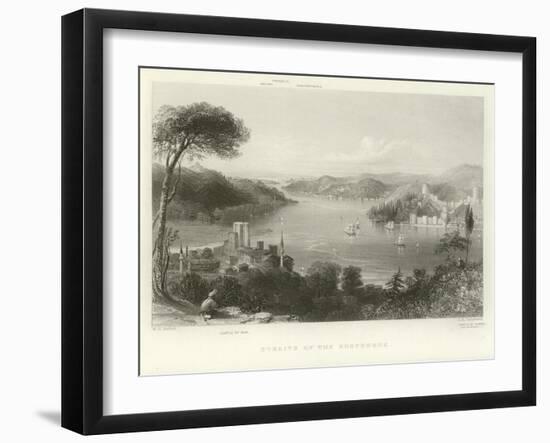 Straits of the Bosphorus-William Henry Bartlett-Framed Giclee Print