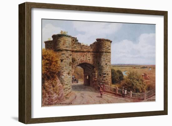 Strand Gate, Winchelsea-Alfred Robert Quinton-Framed Giclee Print