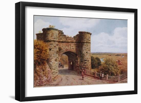 Strand Gate, Winchelsea-Alfred Robert Quinton-Framed Giclee Print