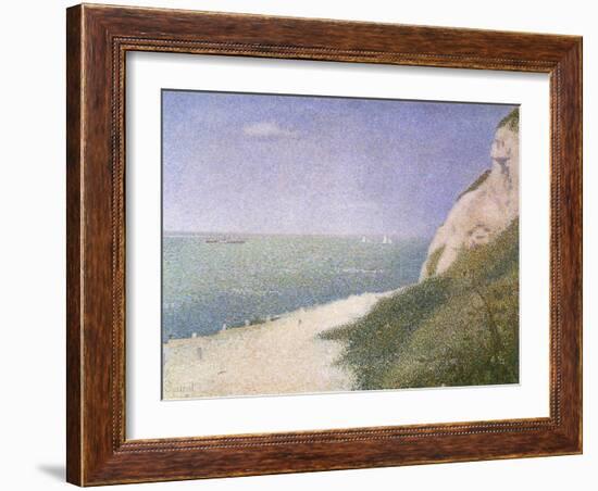 Strand of Beach, 1886-Georges Seurat-Framed Giclee Print