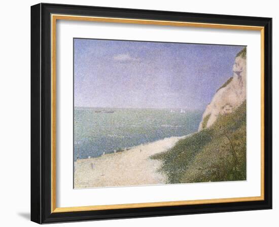 Strand of Beach, 1886-Georges Seurat-Framed Giclee Print