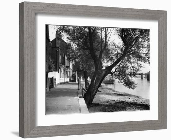 Strand-On-The-Green-Fred Musto-Framed Photographic Print