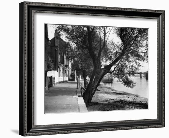 Strand-On-The-Green-Fred Musto-Framed Photographic Print