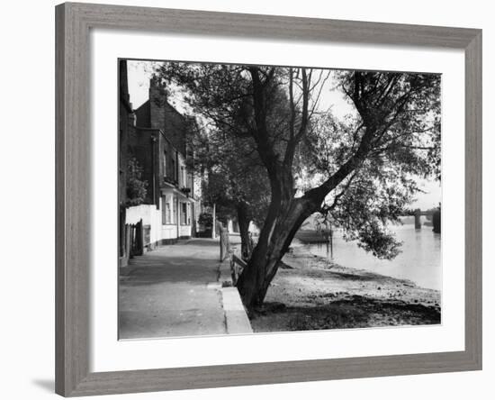 Strand-On-The-Green-Fred Musto-Framed Photographic Print