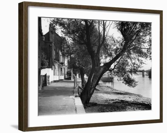 Strand-On-The-Green-Fred Musto-Framed Photographic Print