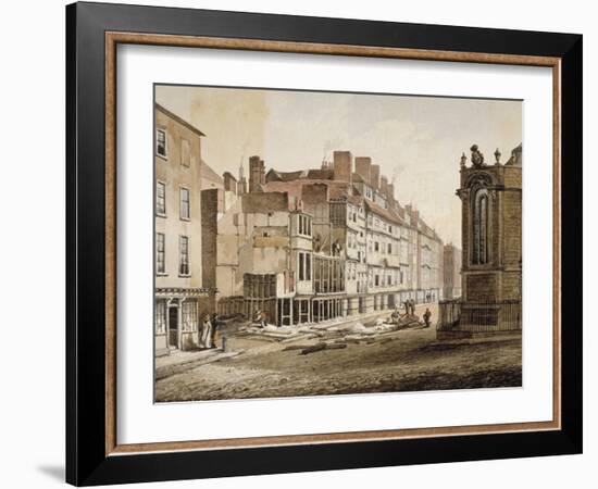 Strand, Westminster, London, 1810-C John M Whichelo-Framed Giclee Print