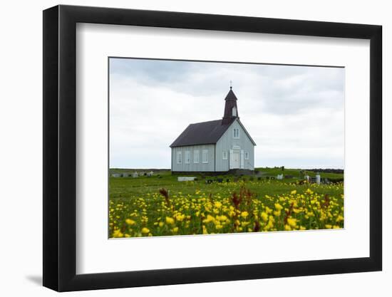 Strandarkirkja, Lupins-Catharina Lux-Framed Photographic Print