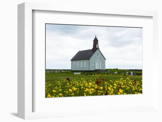 Strandarkirkja, Lupins-Catharina Lux-Framed Photographic Print