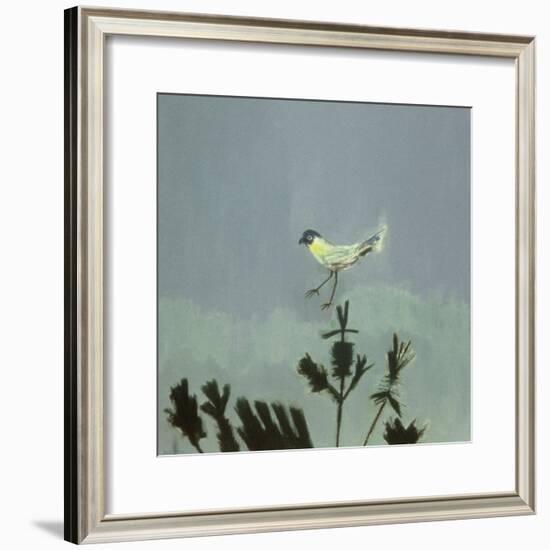 Strange Bird Alighting, 1982-David Alan Redpath Michie-Framed Giclee Print