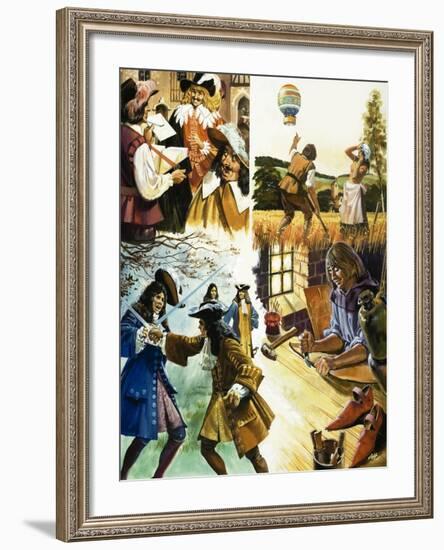 Strange Tales-Andrew Howat-Framed Giclee Print