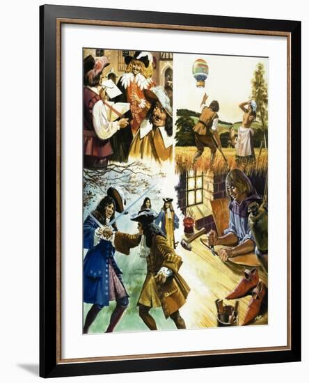 Strange Tales-Andrew Howat-Framed Giclee Print