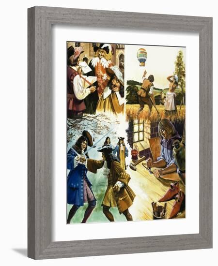 Strange Tales-Andrew Howat-Framed Giclee Print