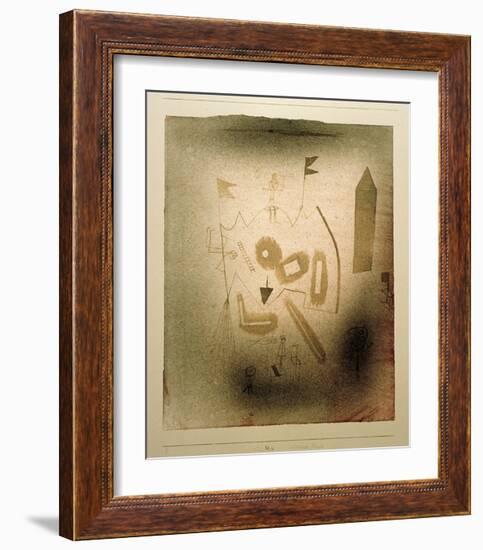 Strange Theatre-Paul Klee-Framed Giclee Print