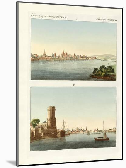 Strange Towns on the Rhine-null-Mounted Giclee Print