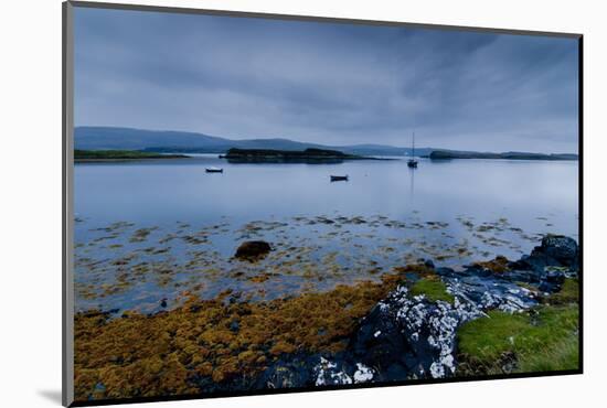 Strange Twilight Seascape of Loch Dunvegan on the Isle of Skye-Charles Bowman-Mounted Photographic Print