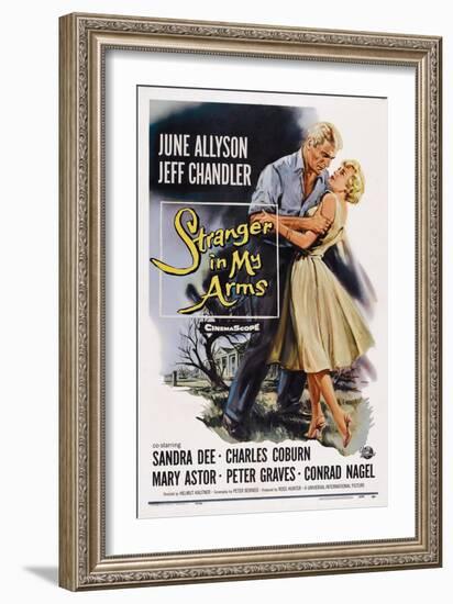 Stranger in My Arms, Jeff Chandler, June Allyson, 1959-null-Framed Art Print