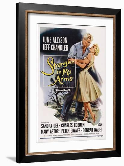 Stranger in My Arms, Jeff Chandler, June Allyson, 1959-null-Framed Art Print