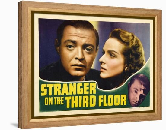 Stranger on the Third Floor, 1940-null-Framed Stretched Canvas